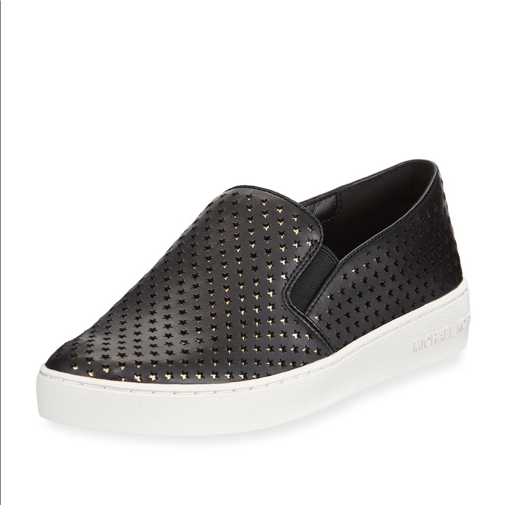 Michael Kors Keaton Perforated Slip-on Sneakers